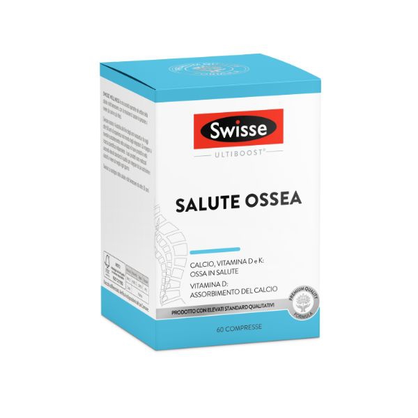 Swisse Salute Ossea Integratore Multi Nutriente a base di Calcio 60 Compresse
