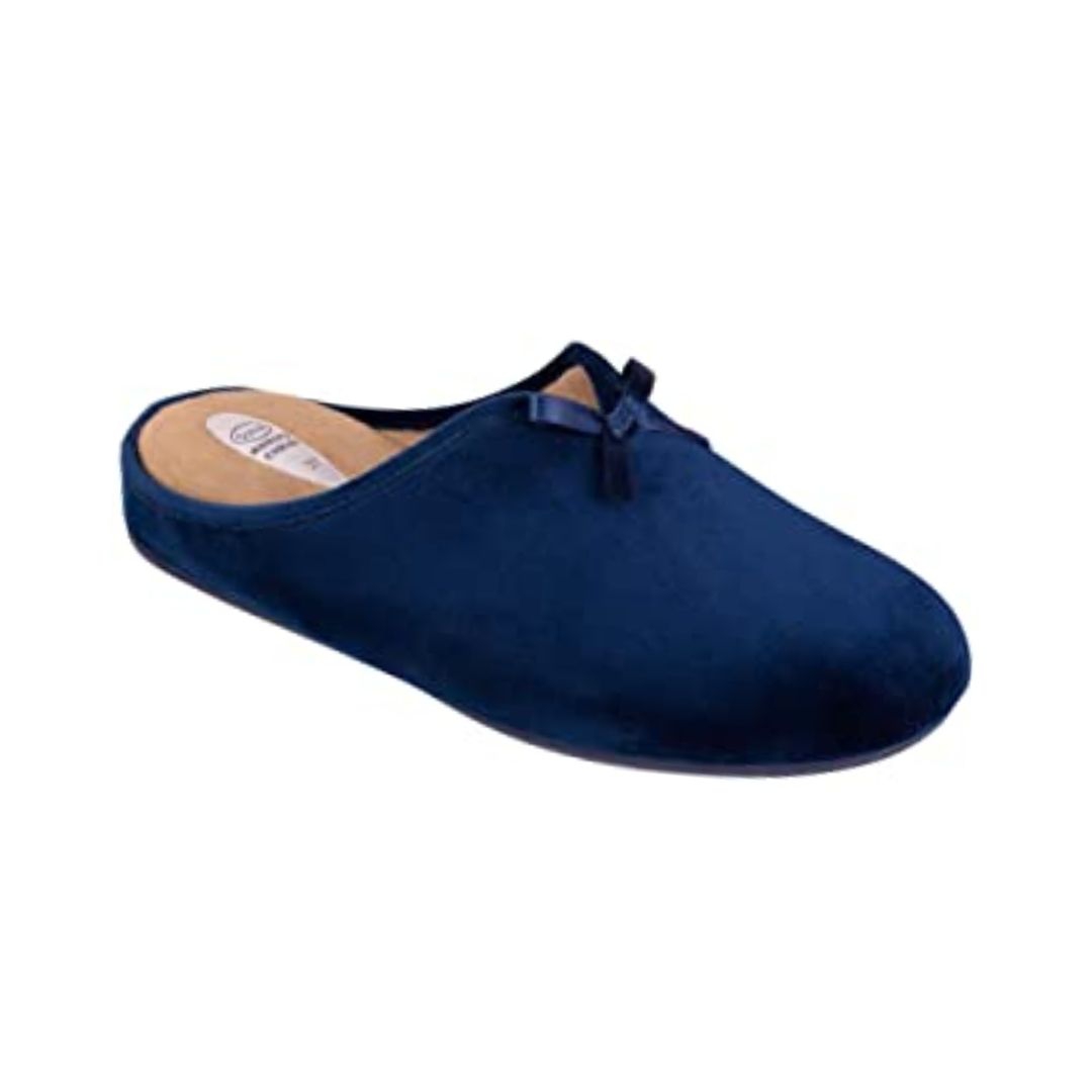 Dr. Scholl's Pantofola Donna in Tomaia Velluto Blu 36