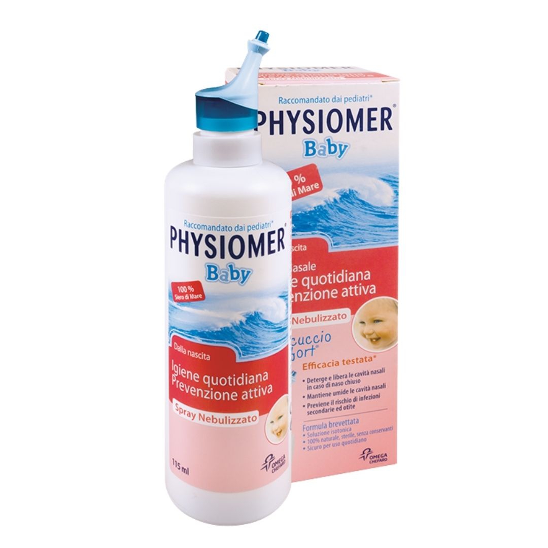 Physiomer Baby Soluzione Spray Nasale Nebulizzato per Bambini 115 ml