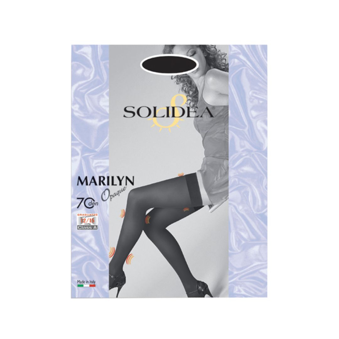 Solidea By Calzificio Pinelli Marilyn 70 Opaco Calza Blu Scuro 2