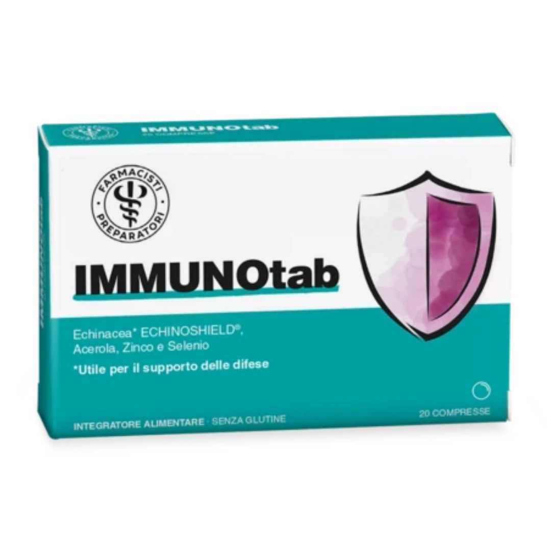 Unifarco Immunotab Integratore per il Sistema Immunitario 20 Compresse