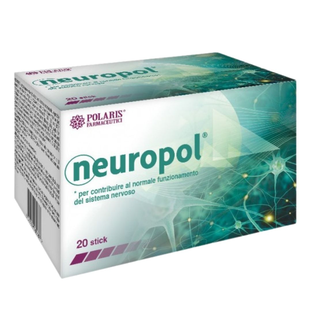 Polaris Neuropol Integratore Alimentare per il Sistema Nervoso 20 Stick