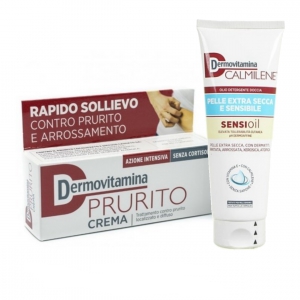 Pasquali Dermovitamina Prurito Crema 30 Ml + Calmilene Sensioil 250 Ml