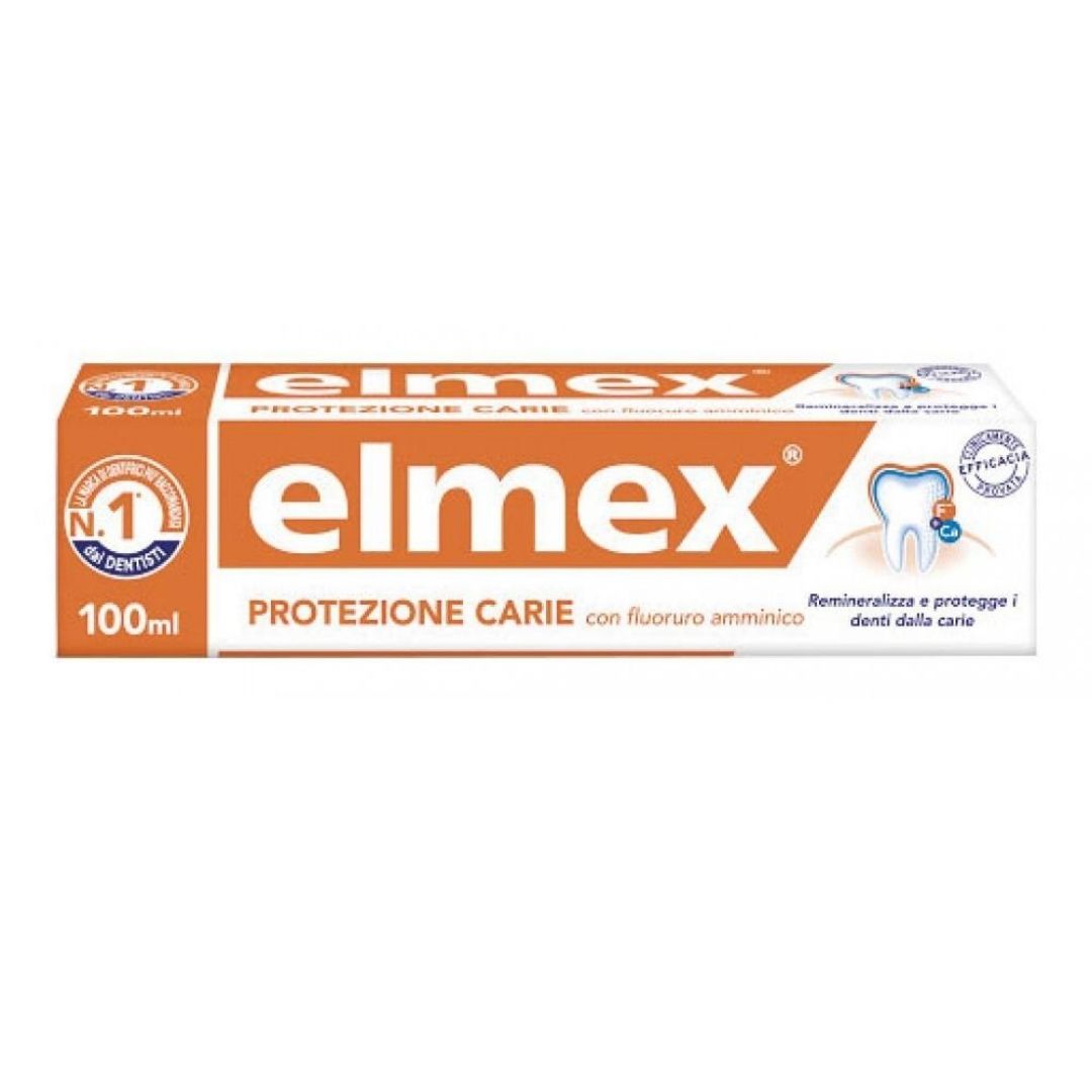 Elmex Dentifricio Protezione Carie con Fluoruro Amminico 100 ml