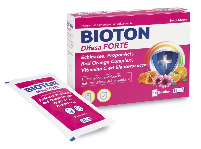 Bioton Difesa Forte Integratore Alimentare 14 Bustine