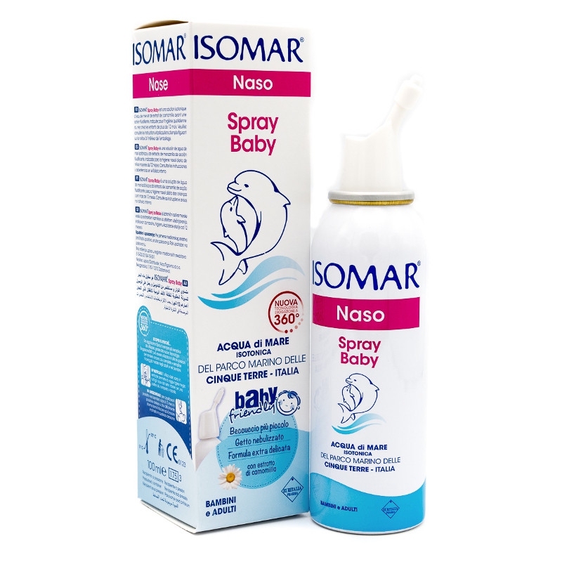 Isomar Naso Spray Baby Con Camomilla Soluzione Isotonica 100 ml