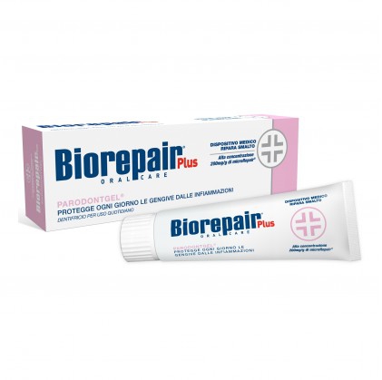 Biorepair Plus Parodontgel Dentifricio per Gengive Infiammate 75 ml