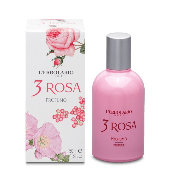 L'erbolario 3 Rosa Profumo Donna 50 ml