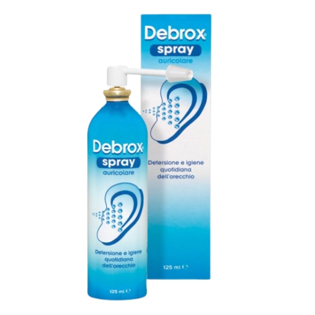 Alfasigma Debrox Spray Auricolare per Detersione e Igiene delle Orecchie 125 ml