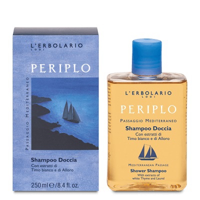 L erbolario Periplo Shampoo Doccia dal Profumo Aromatico 250 ml