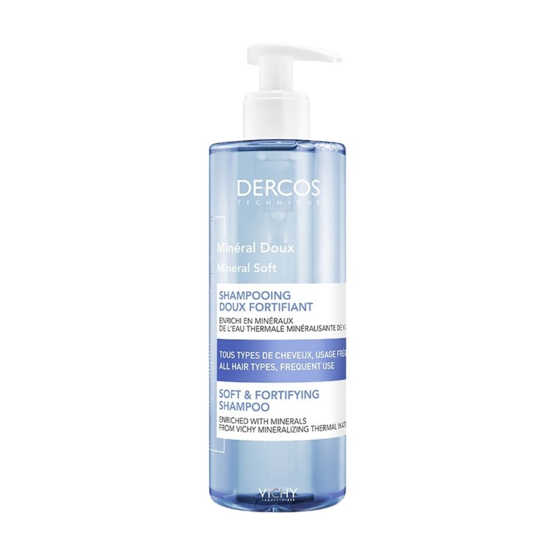 Vichy Dercos Mineral Soft Shampoo Dolce Fortificante 400 ml