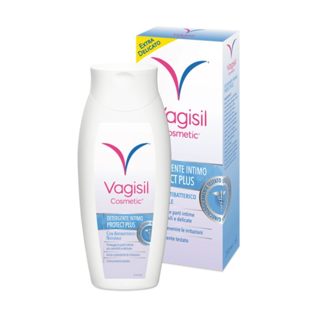 Vagisil Detergente Intimo Protect Plus con Antibatterico Naturale 250 ml