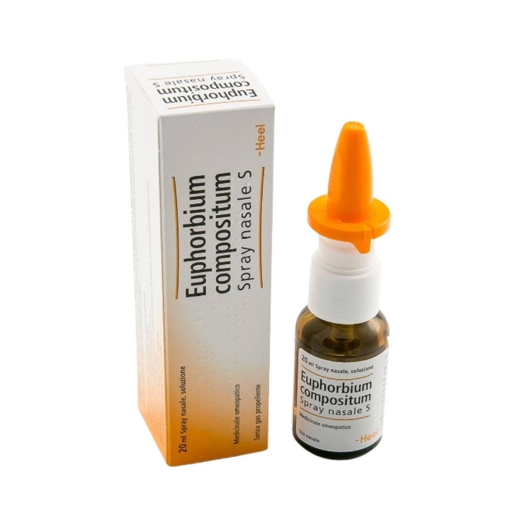 Euphorbium Spray Omeopatico Per Uso Nasale Senza glutine 20 ml