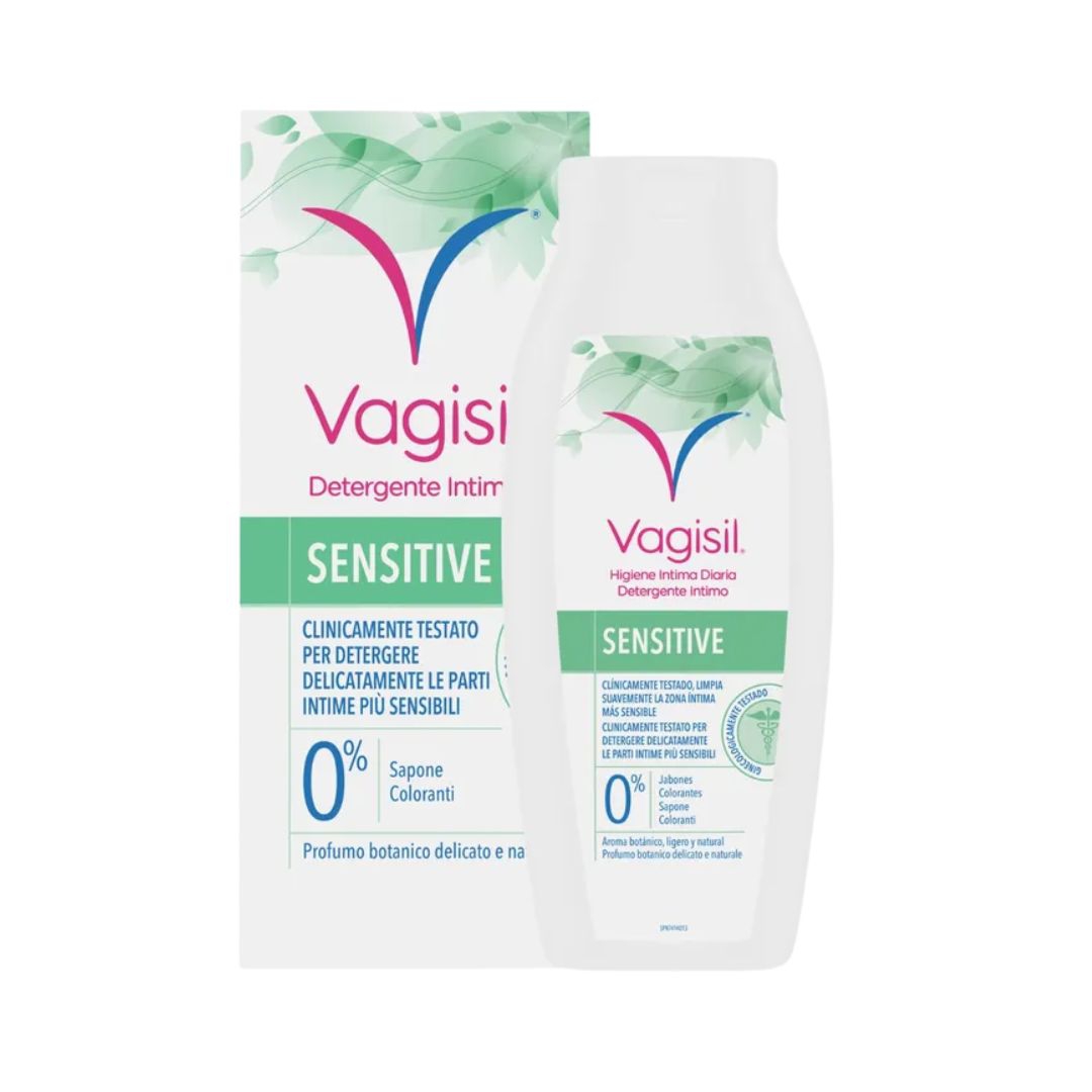 Vagisil Detergente Intimo Sensitive 0% per Pelli Sensibili 250 ml