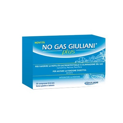 Giuliani No Gas Plus Integratore Per La Funzionalit Intestinale 30 Compresse