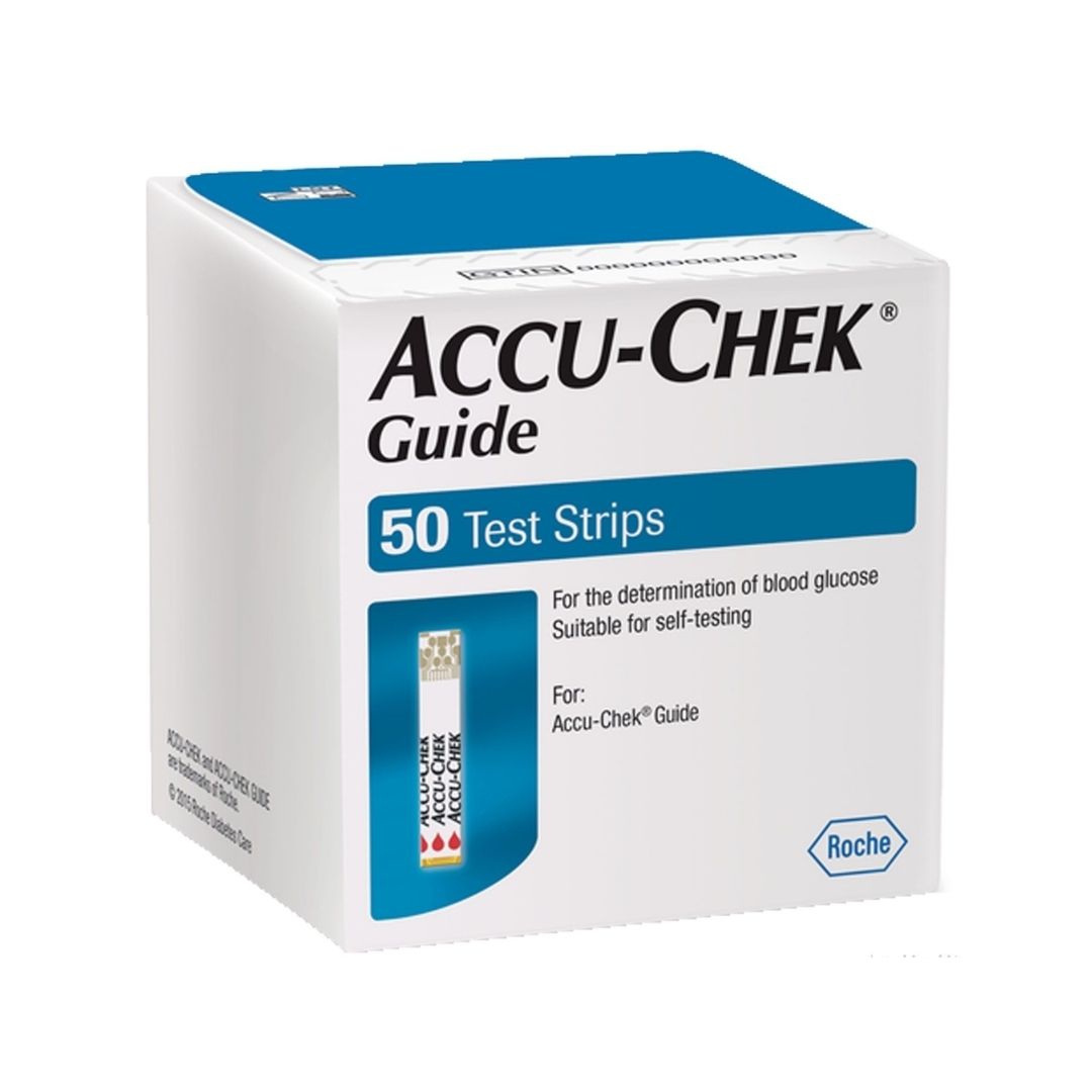 Strisce Misurazione Glicemia Accu chek Guide 50 Strips Retail 50 Pezzi
