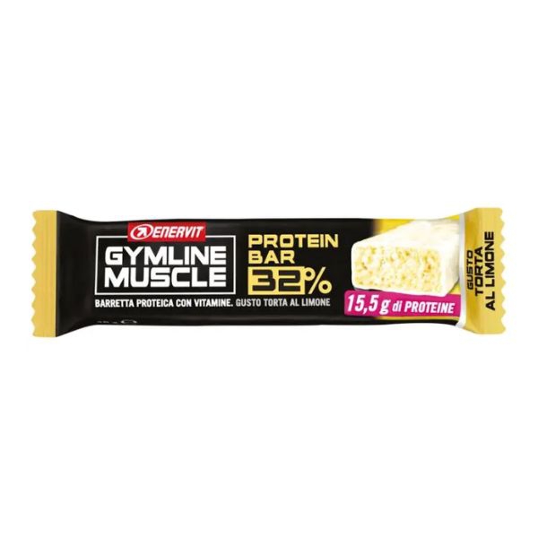 Enervit Gymline Muscle Protein Bar 30% Torta Al Limone 1 Pezzo
