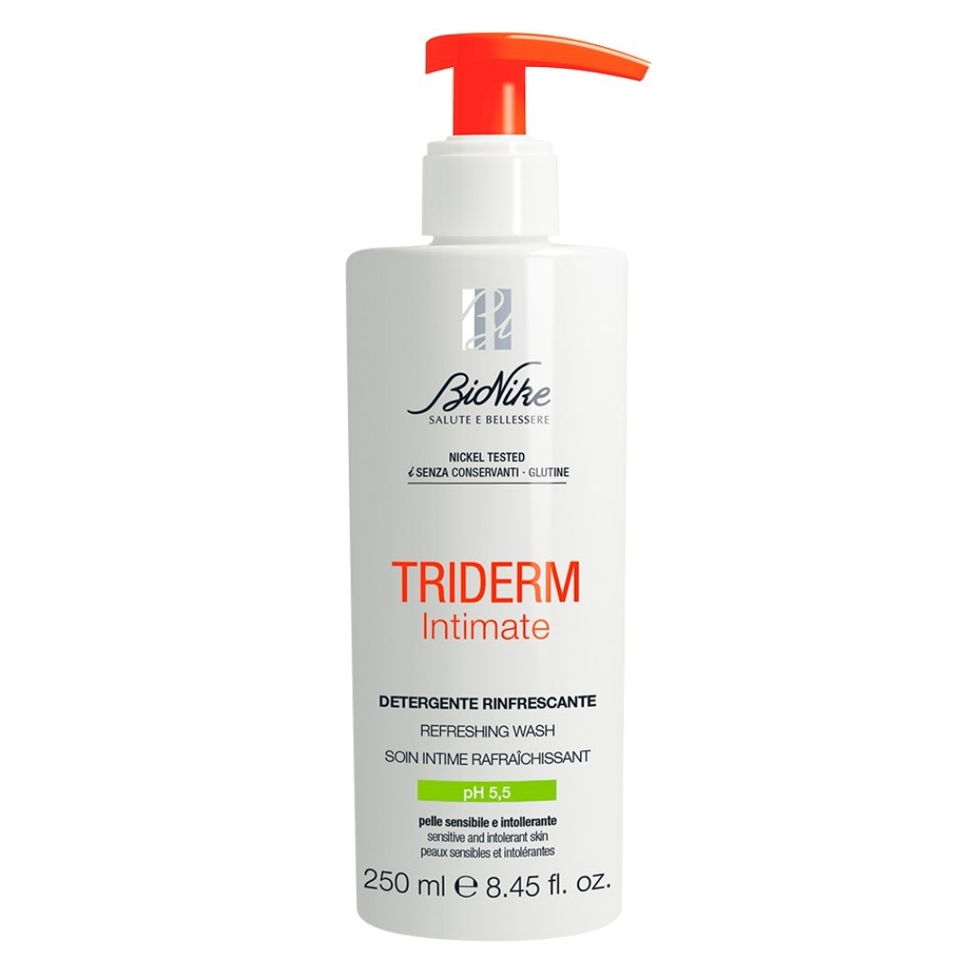 Bionike Triderm Intimate Detergente Rinfrescante Ph 5.5 Pelle Sensibile 250 ml
