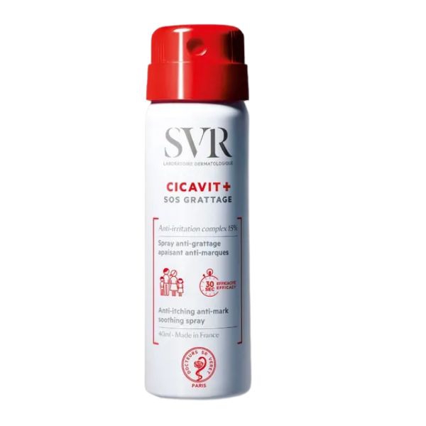 Laboratoires Svr Cicavit Sos Grattage Spray Lenitivo Anti-Prurito 40 ml