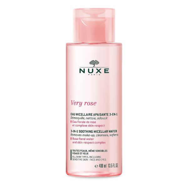 Nuxe Very Rose Acqua Micellare Lenitiva Struccante 3in1 Pelli Sensibili 400 ml