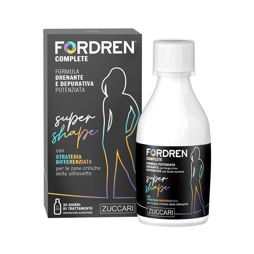 Zuccari Fordren Complete Supershape Drenante e Depurativo 300 ml