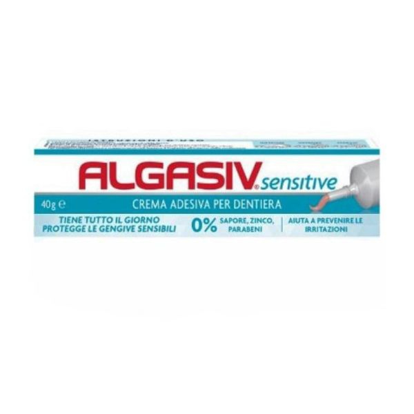 Algasiv Sensitive Crema Adesiva Per Protesi 40 G