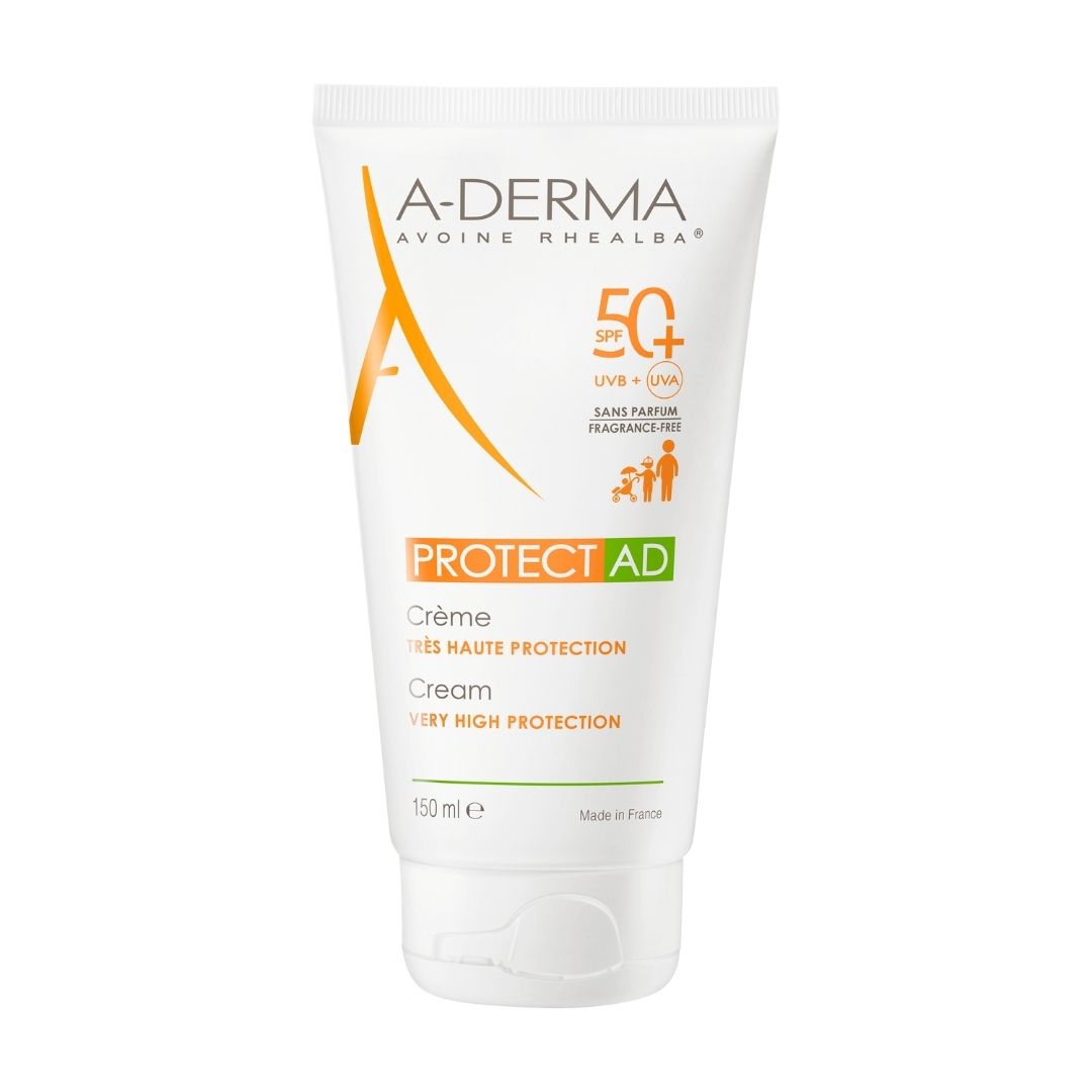 A-Derma Protect AD Crema Protezione Molto Alta SPF50+ Pelle Secca 150 ml