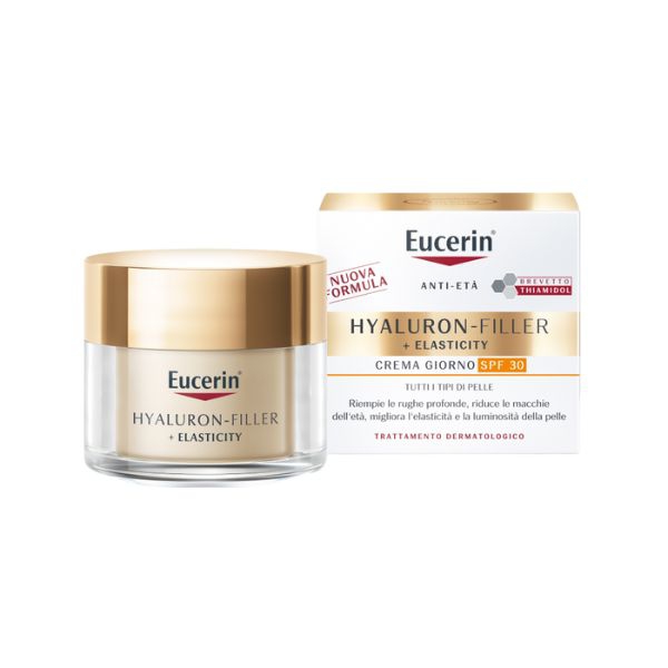 Eucerin Hyaluron Filler + Elasticity Crema Viso Giorno Anti-Et SPF30 50 ml