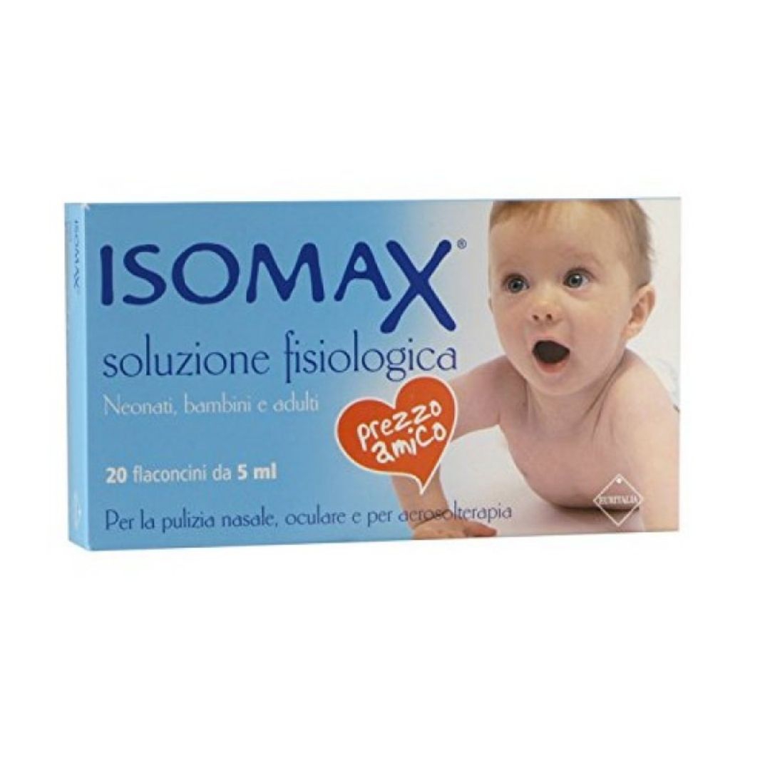 Isomax Soluzione Fisiologica Neonati Bambini e Adulti 20 x 5 ml