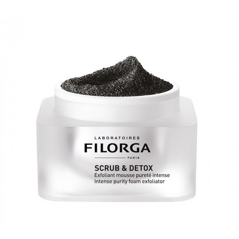 Filorga Scrub & Detox Scrub Esfoliante Purificante al Carbone Attivo 50 ml
