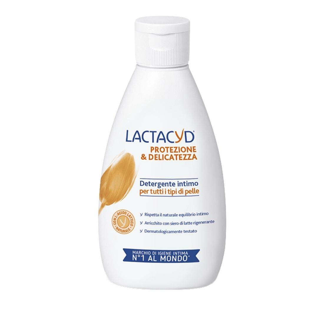 Lactacyd ProtezioneeDelicatezza Detergente Intimo per Tutti i Tipi di Pelle 300