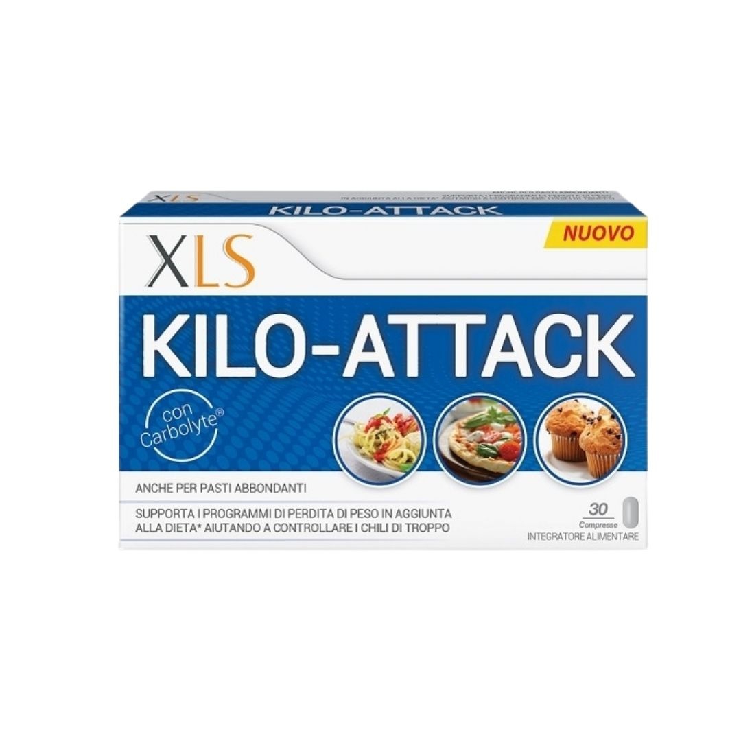 Xls Medical Kilo Attack Integratore per la Perdita di Peso 30 Compresse