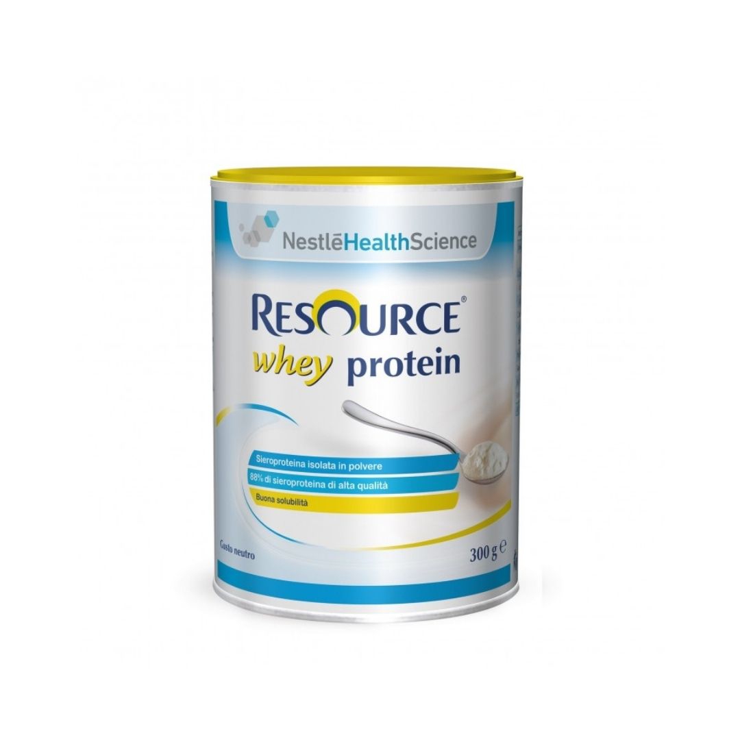 Nestle Resource Whey Protein Neutro Integratore in Polvere 300 g