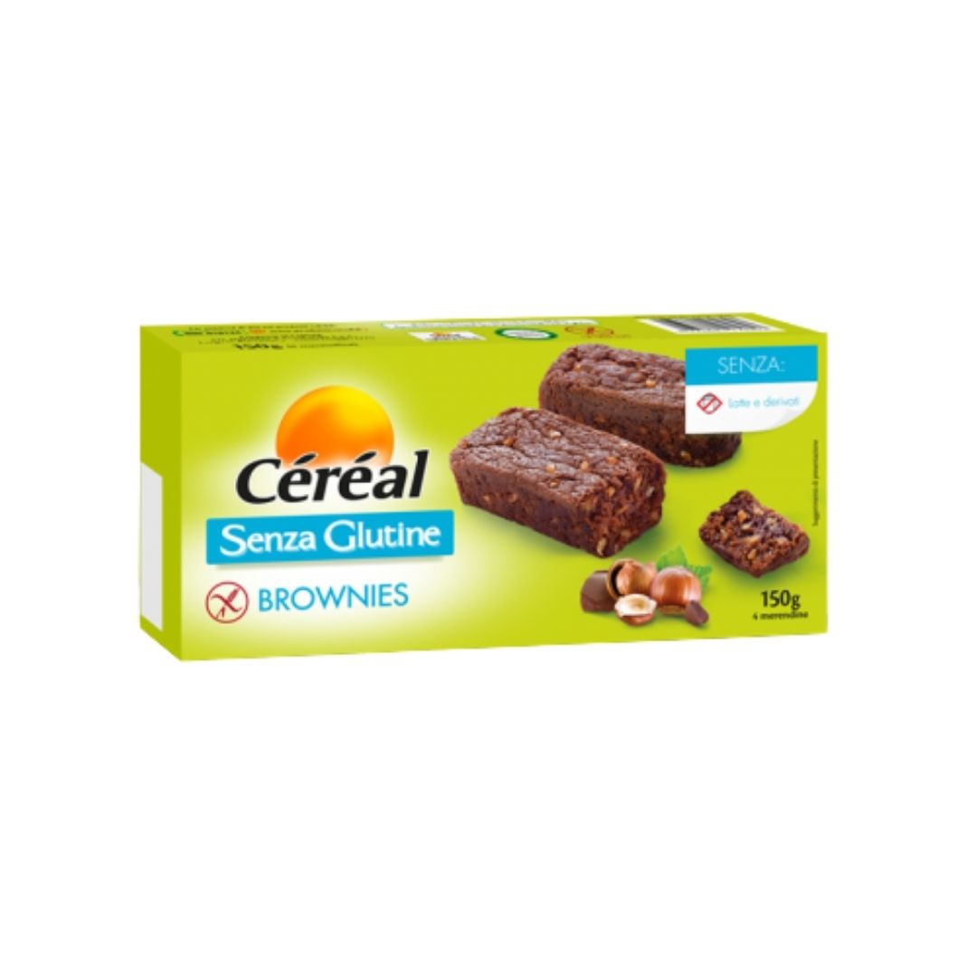 Cereal Brownies Senza Glutine e Lattosio 150 g