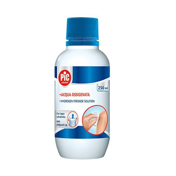 Pikdare Pic Solution Acqua Ossigenata 10 Volumi Perossido Di Idrogeno 3% 250 ml
