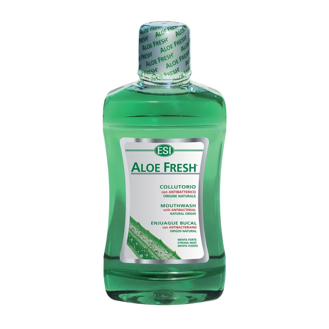 Esi Aloe Fresh Collutorio con Antibatterico Menta Forte 500 ml
