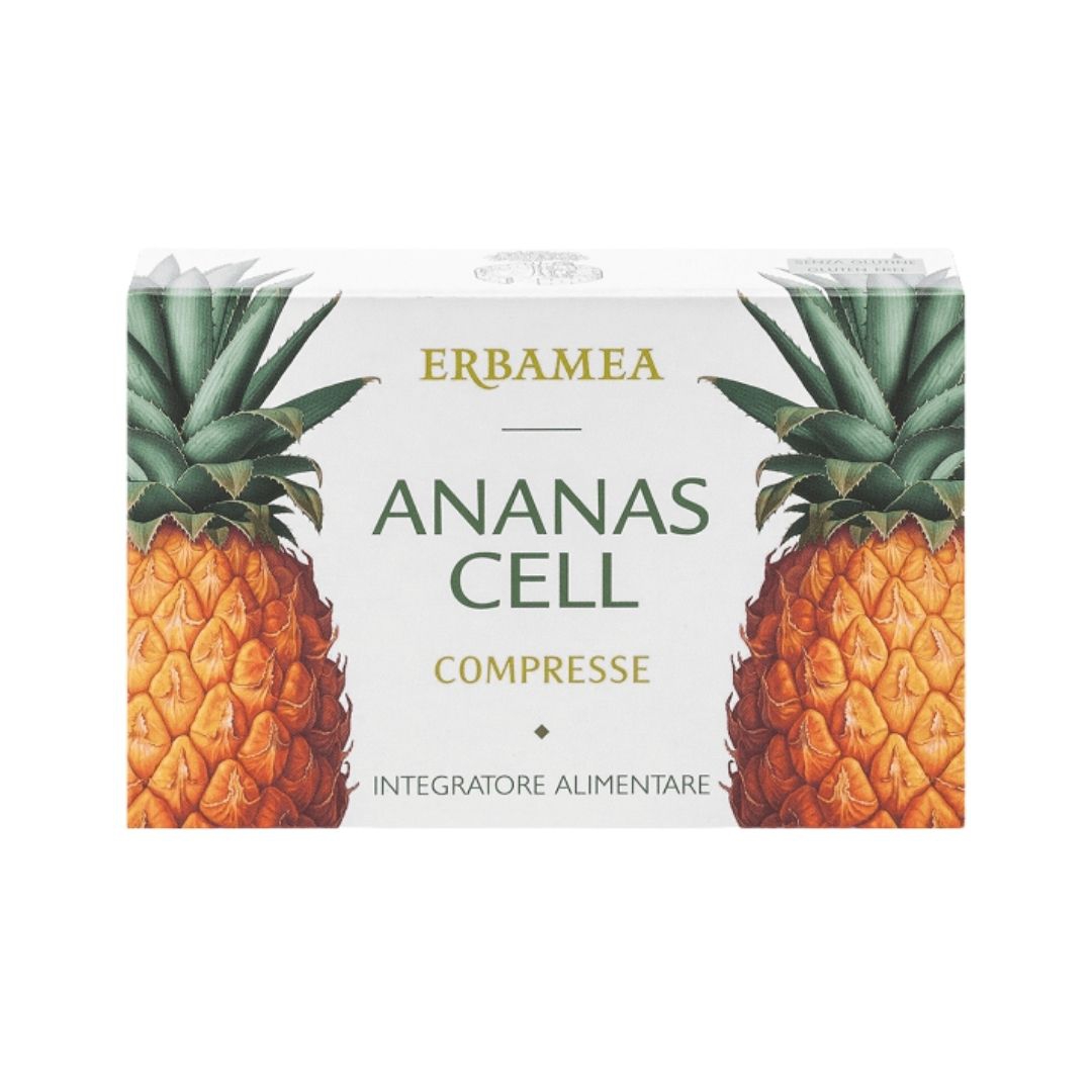 Erbamea Ananas Cell Integratore Alimentare Inestetismi Cellulite 36 Compresse