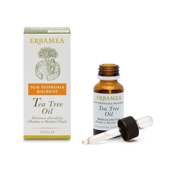 Erbamea Tea Tree Oil Olio Essenziale Naturale 100% Integratore Alimentare 10 ml
