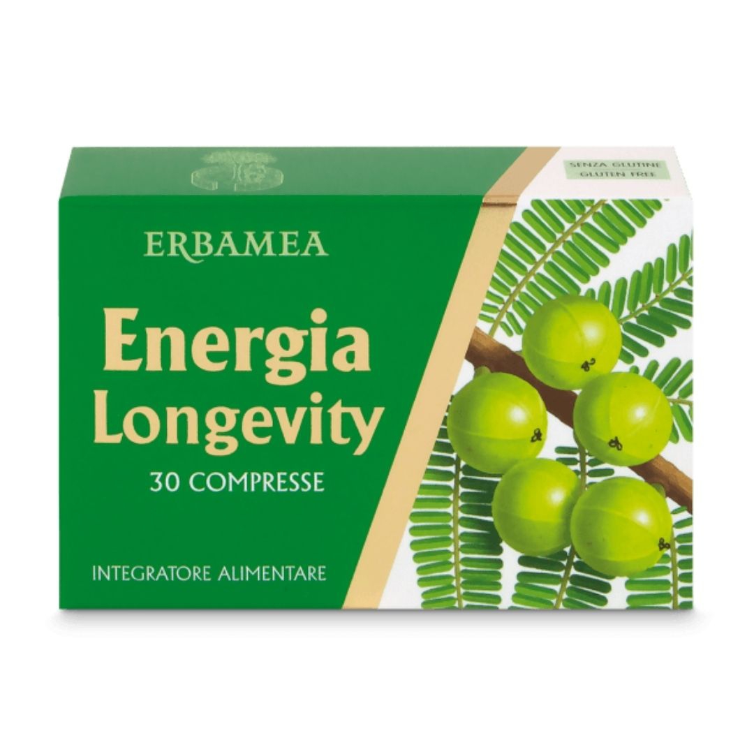 Erbamea Energia Longevity Integratore Alimentare 30 Compresse