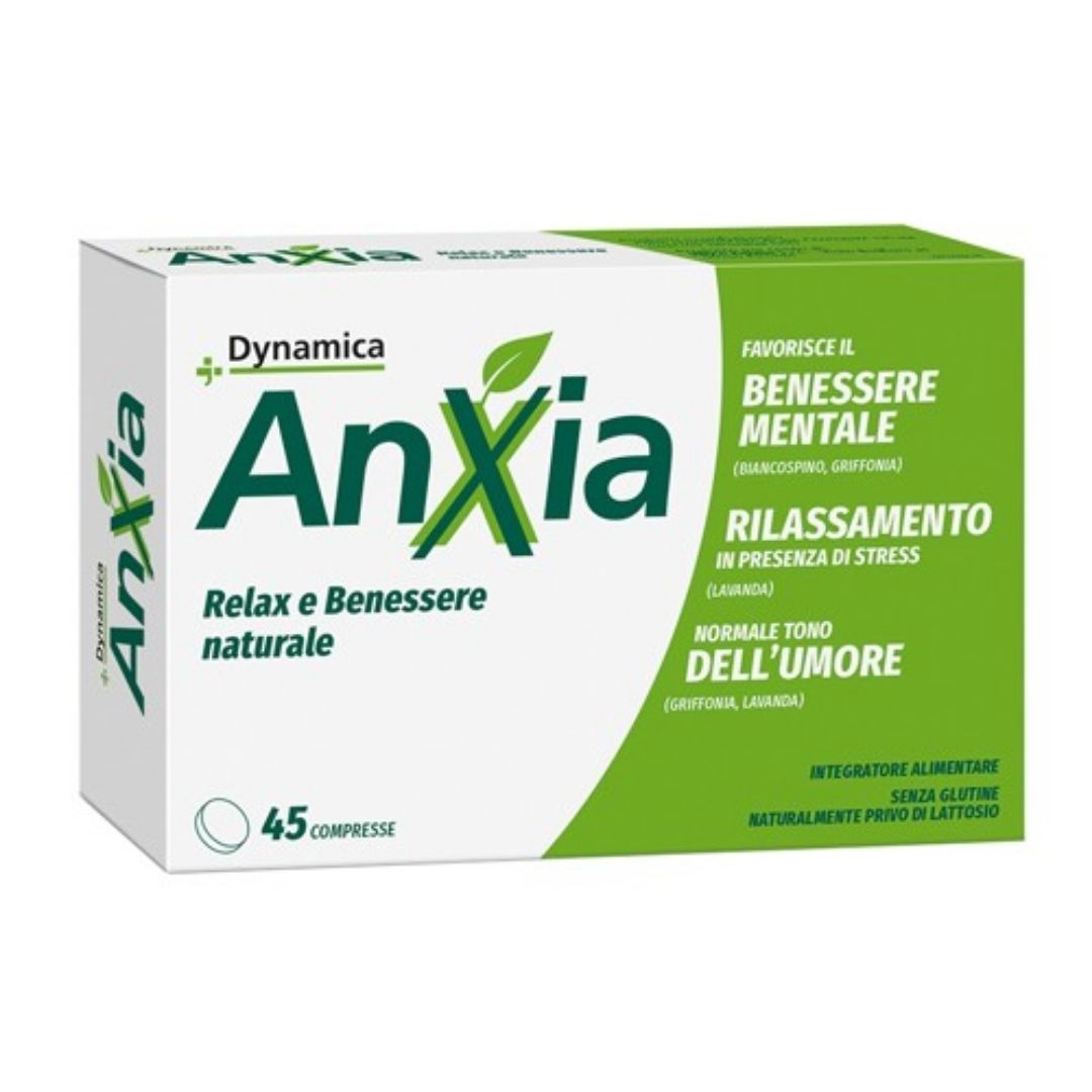 Anxia Relax e Benessere Naturale Integratore Alimentare 45 Compresse