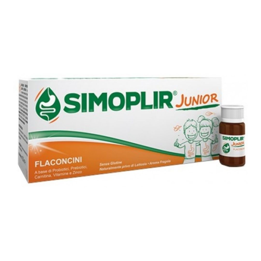 Shedir Pharma Simoplir Junior Integratore Alimentare 12 Flaconcini da 10 ml