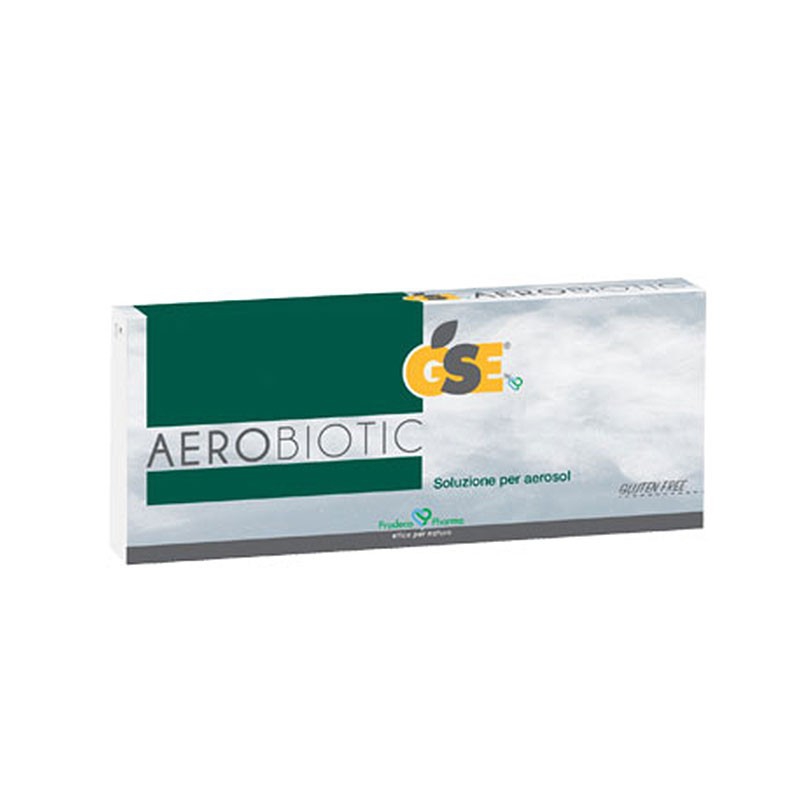 Gse Aerobiotic 10 flaconcini Soluzione per Aerosol da 50 ml