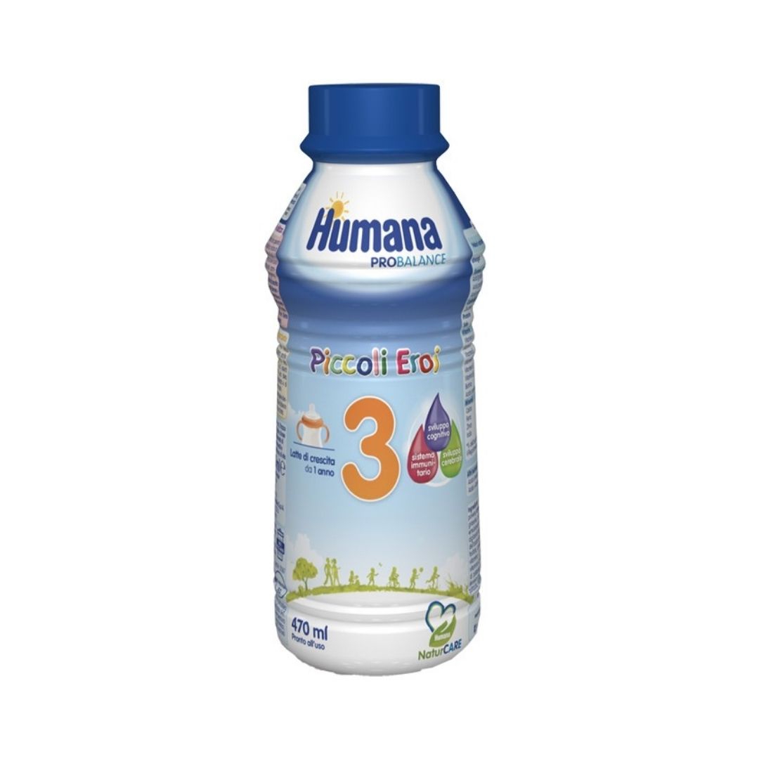 Humana 3 Probalance Liquido Latte di Crescita Bottiglia da 470 ml