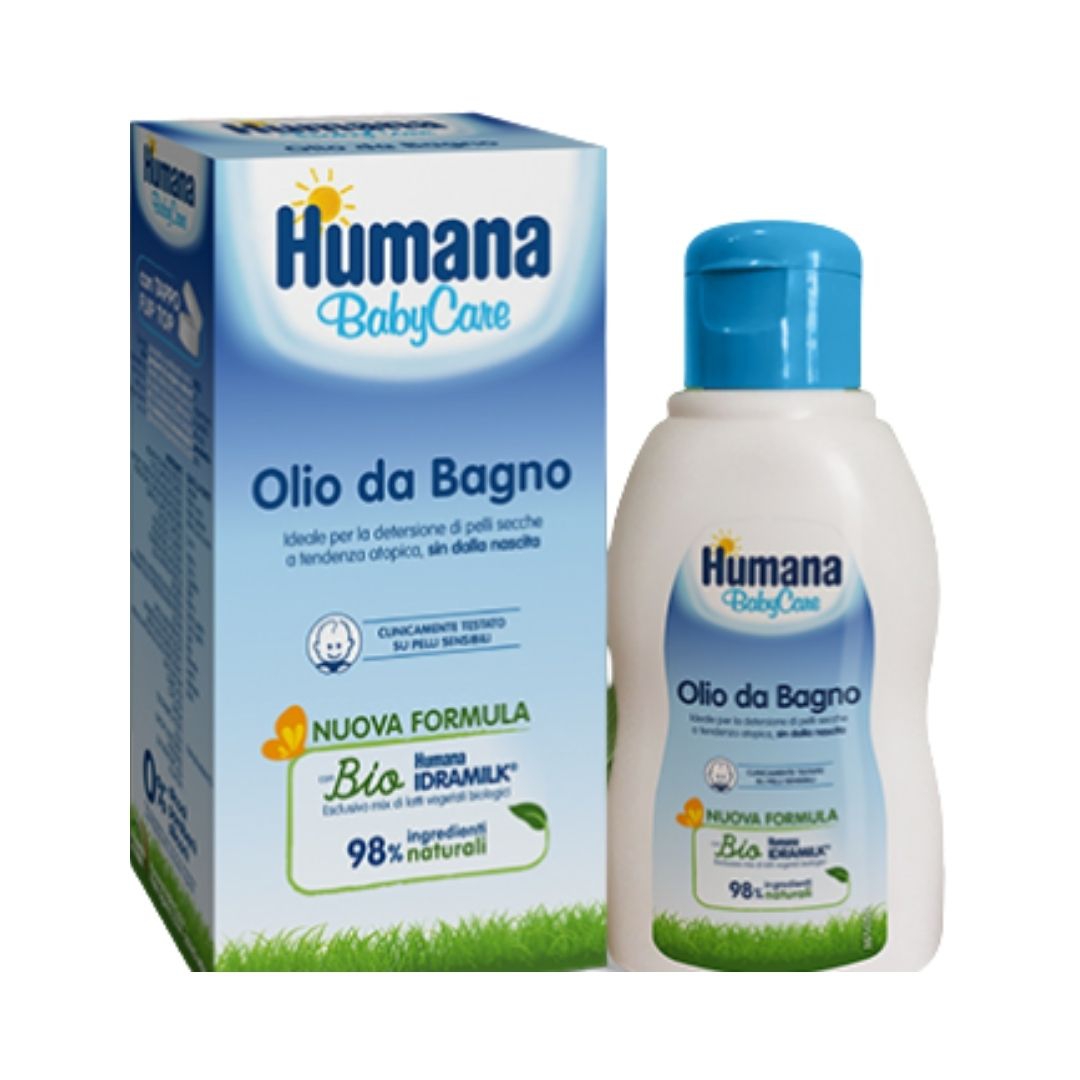 Humana BabyCare Olio da Bagno Emolliente 250 ml