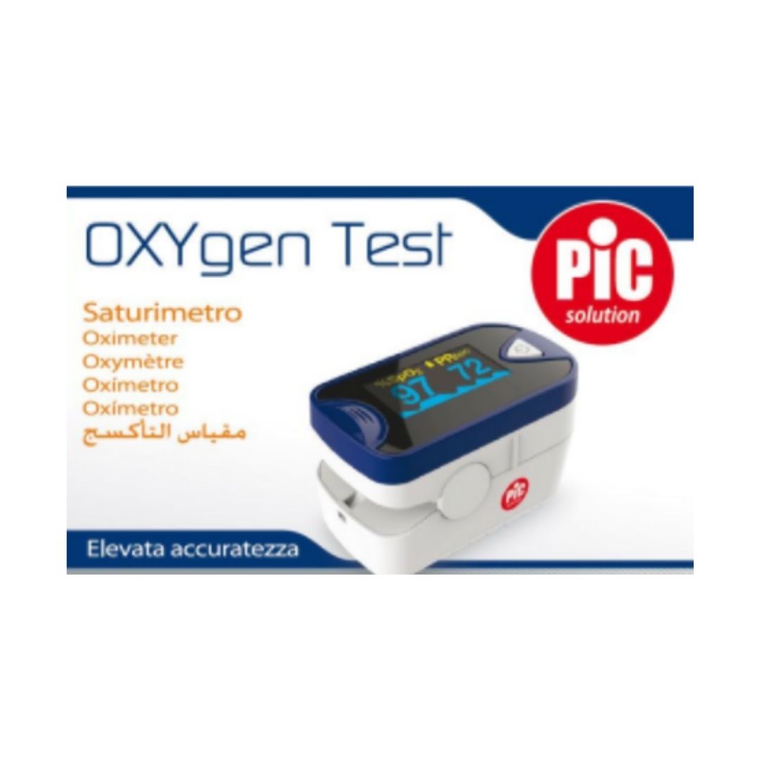 Saturimetro Pic Oxygen Test Saturimetro Misurazione Rapida