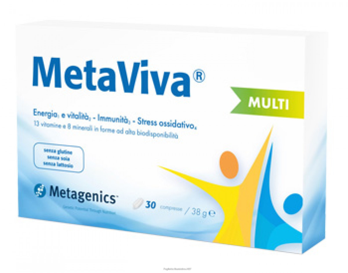 Metaviva Multi Integratore Vitaminico 30 Compresse