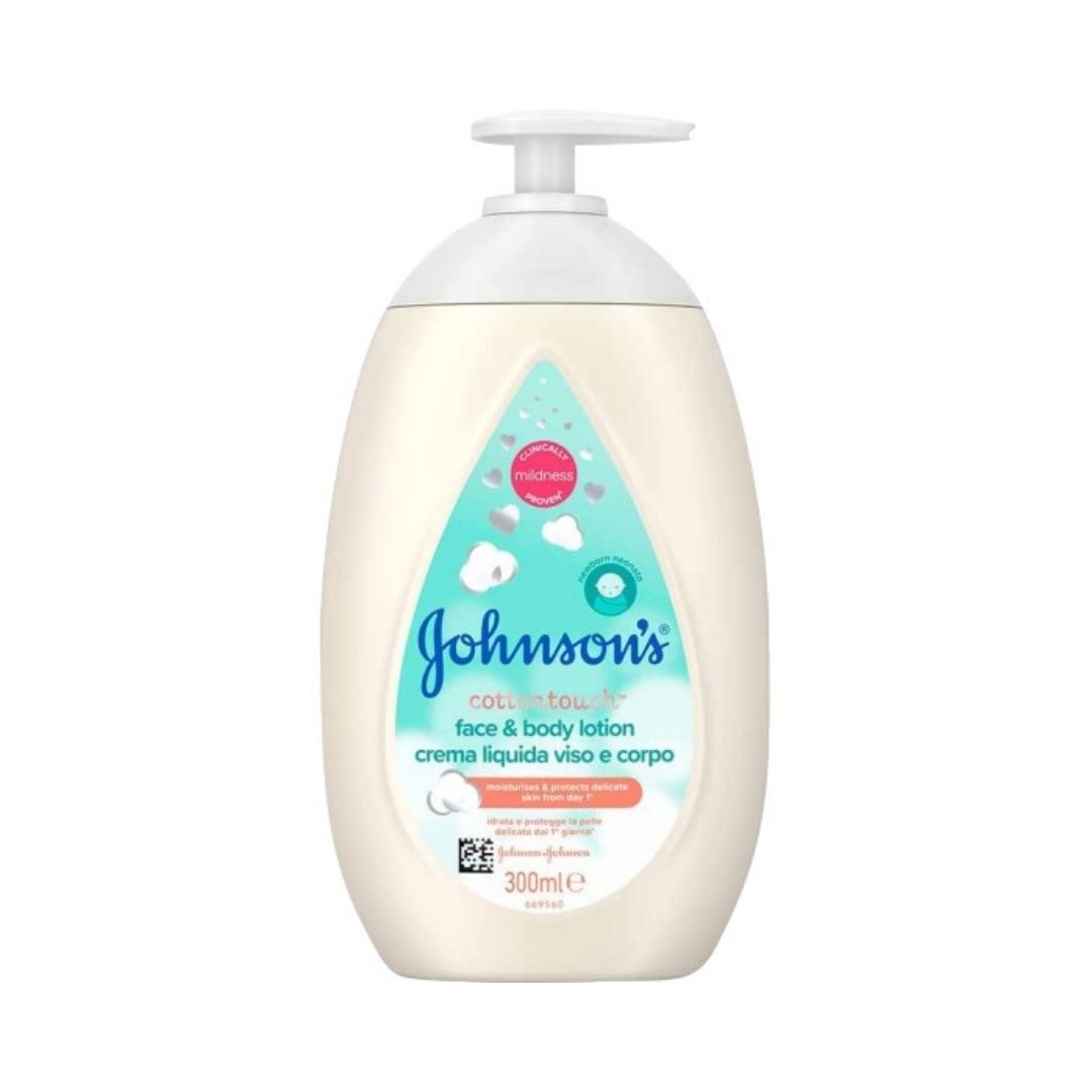 Johnsons Baby Cottontouch Crema Liquida Viso Corpo 300 ml