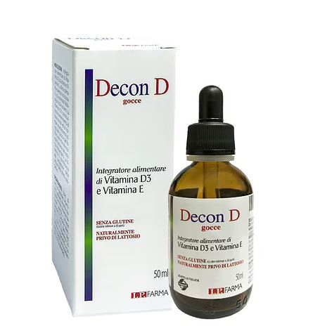 Decon D Gocce Integratore di Vitamina D3 e Vitamina E 50 ml