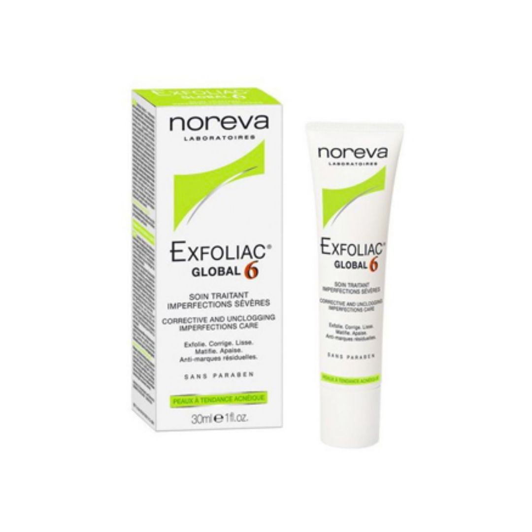 Noreva Exfoliac Global 6 Trattamento Antiacne 30 ml