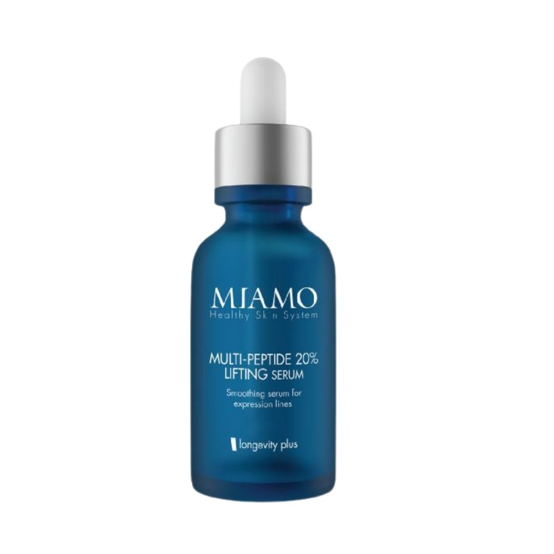Miamo Longevity Plus Multi Peptide 20% Lifting Serum Siero Tensore Antirughe 30m
